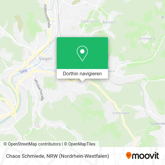 Chaos Schmiede Karte