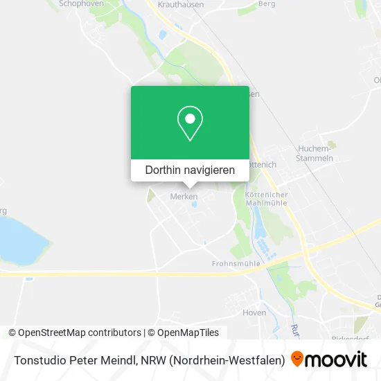 Tonstudio Peter Meindl Karte