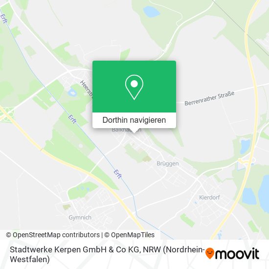 Stadtwerke Kerpen GmbH & Co KG Karte