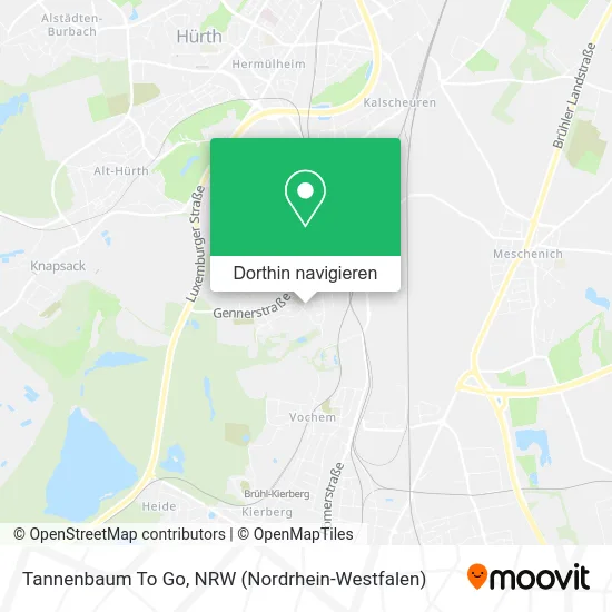 Tannenbaum To Go Karte