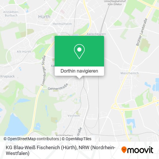 KG Blau-Weiß Fischenich (Hürth) Karte