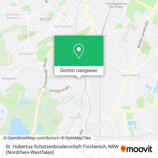 St. Hubertus Schützenbruderschaft Fischenich Karte