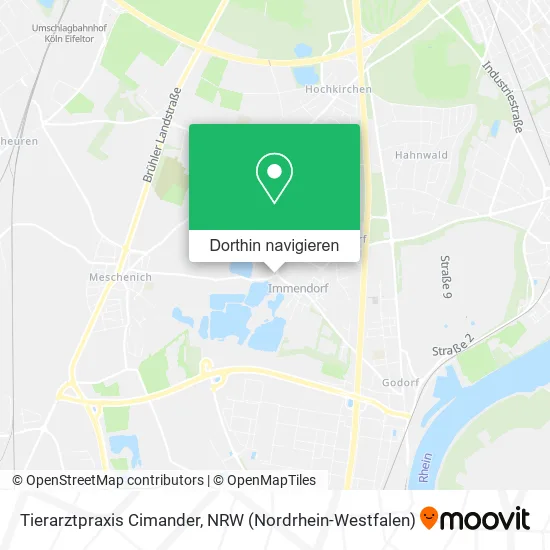 Tierarztpraxis Cimander Karte