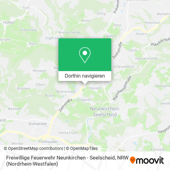 Freiwillige Feuerwehr Neunkirchen - Seelscheid Karte