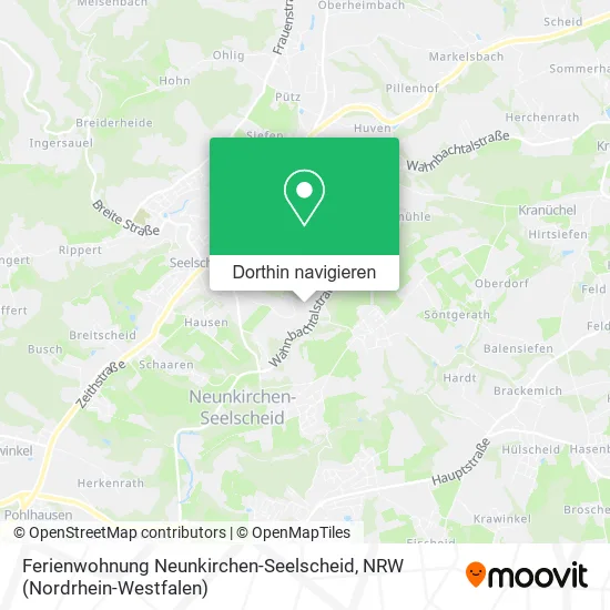 Ferienwohnung Neunkirchen-Seelscheid Karte