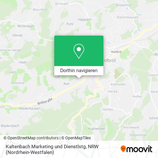 Kaltenbach Marketing und Dienstlstg Karte