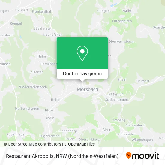 Restaurant Akropolis Karte