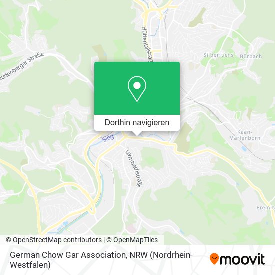 German Chow Gar Association Karte
