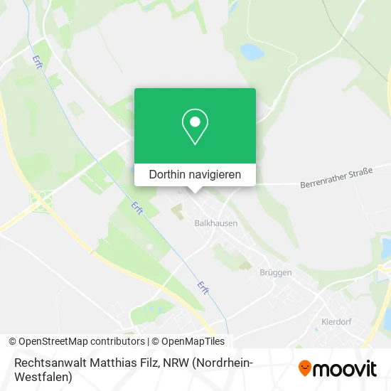 Rechtsanwalt Matthias Filz Karte