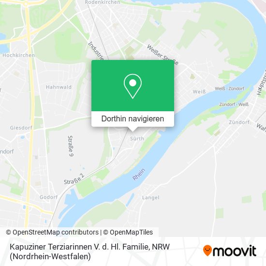 Kapuziner Terziarinnen V. d. Hl. Familie Karte