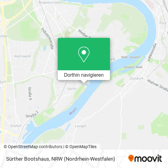 Sürther Bootshaus Karte