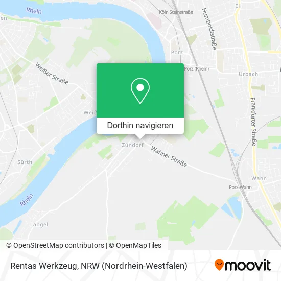 Rentas Werkzeug Karte