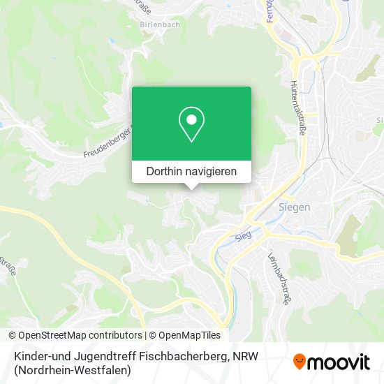 Kinder-und Jugendtreff Fischbacherberg Karte