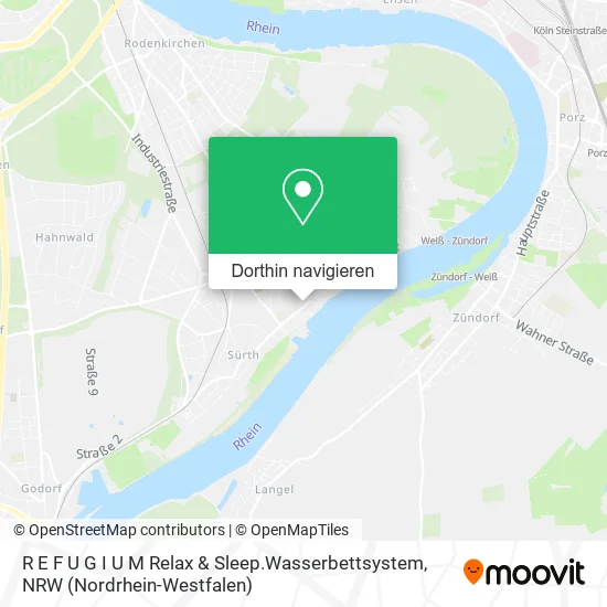 R E F U G I U M Relax & Sleep.Wasserbettsystem Karte