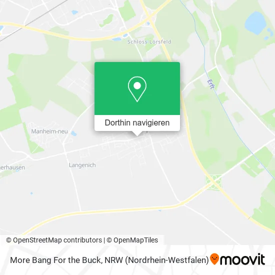 More Bang For the Buck Karte