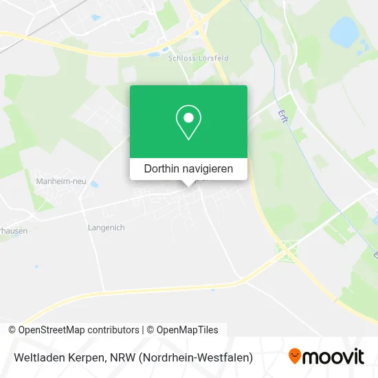 Weltladen Kerpen Karte