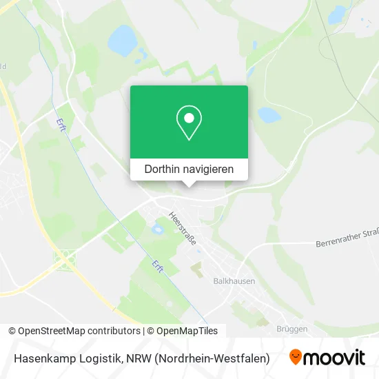 Hasenkamp Logistik Karte