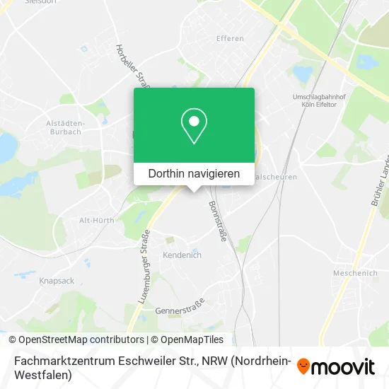 Fachmarktzentrum Eschweiler Str. Karte