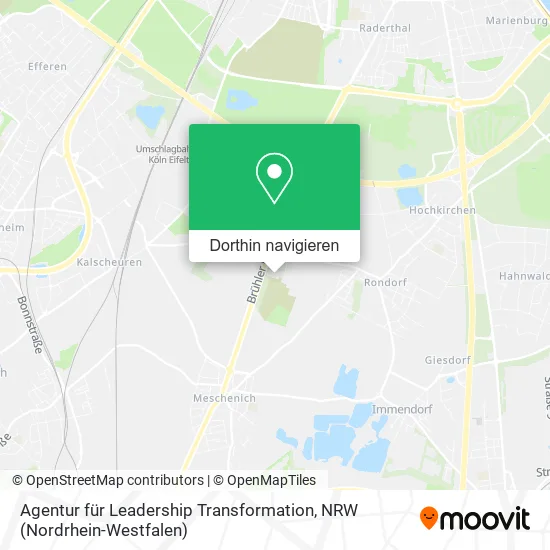 Agentur für Leadership Transformation Karte