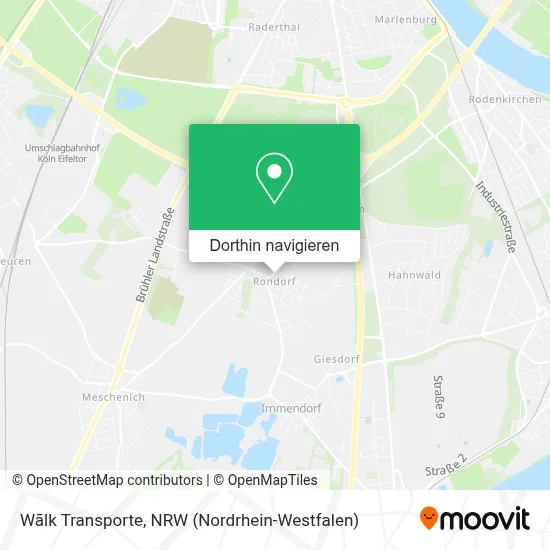 Wãlk Transporte Karte