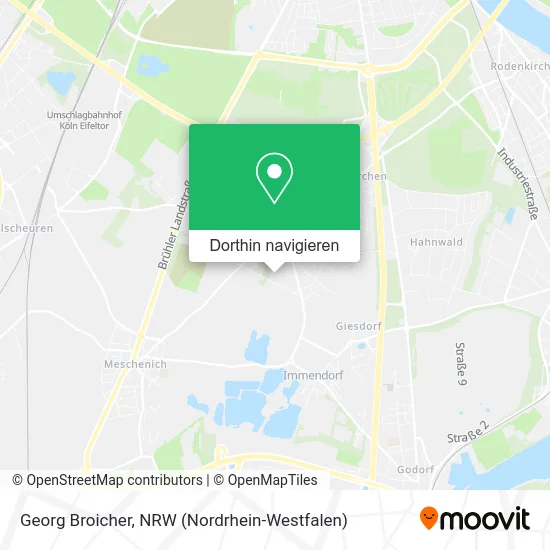 Georg Broicher Karte