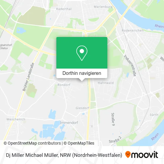 Dj Miller Michael Müller Karte