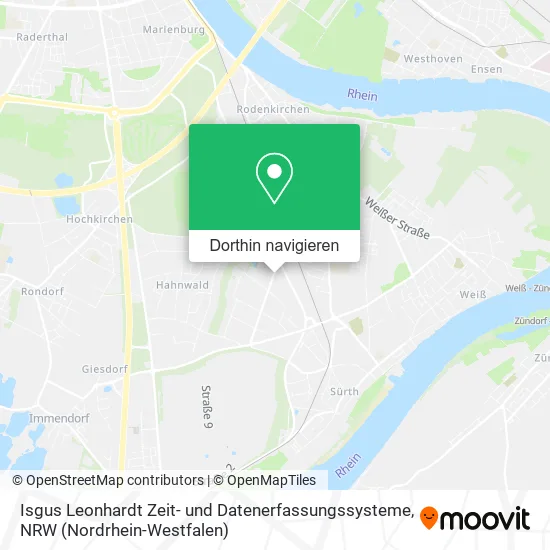 Isgus Leonhardt Zeit- und Datenerfassungssysteme Karte