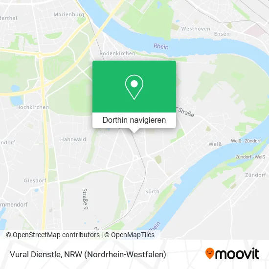 Vural Dienstle Karte