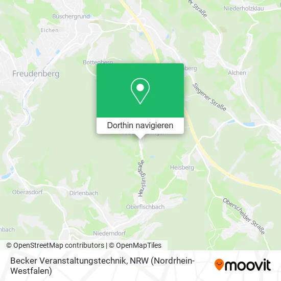 Becker Veranstaltungstechnik Karte