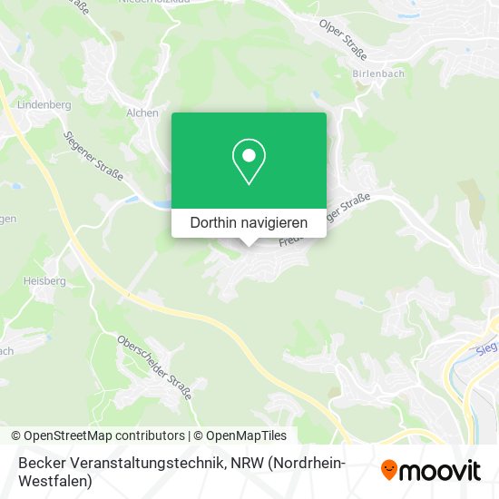 Becker Veranstaltungstechnik Karte