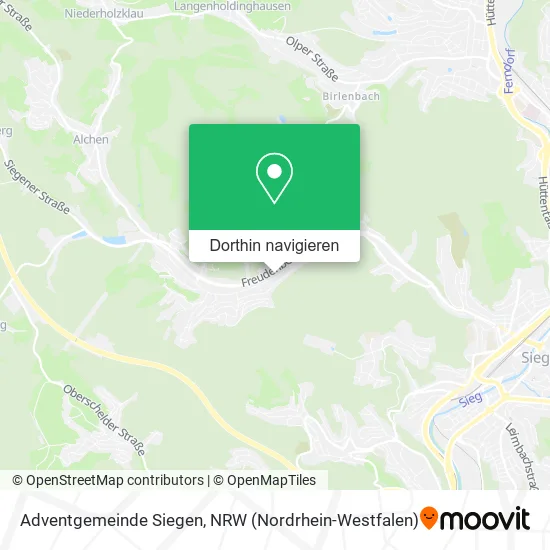 Adventgemeinde Siegen Karte