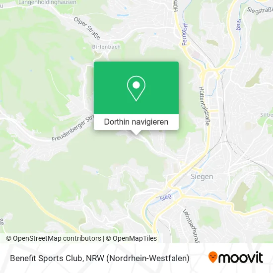 Benefit Sports Club Karte