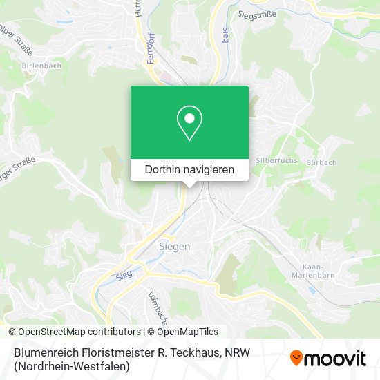 Blumenreich Floristmeister R. Teckhaus Karte