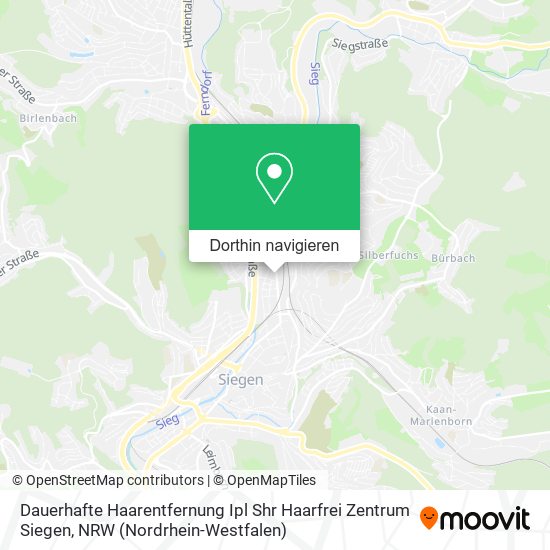Dauerhafte Haarentfernung Ipl Shr Haarfrei Zentrum Siegen Karte