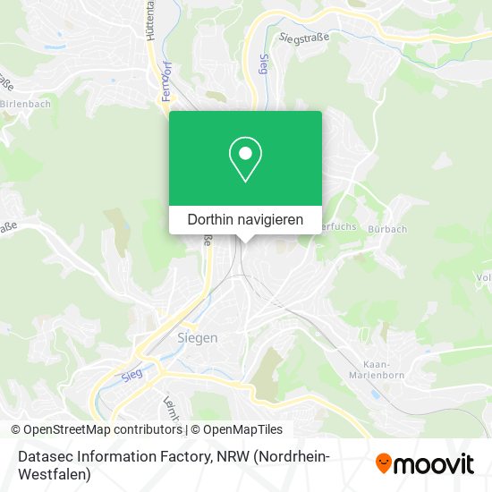 Datasec Information Factory Karte