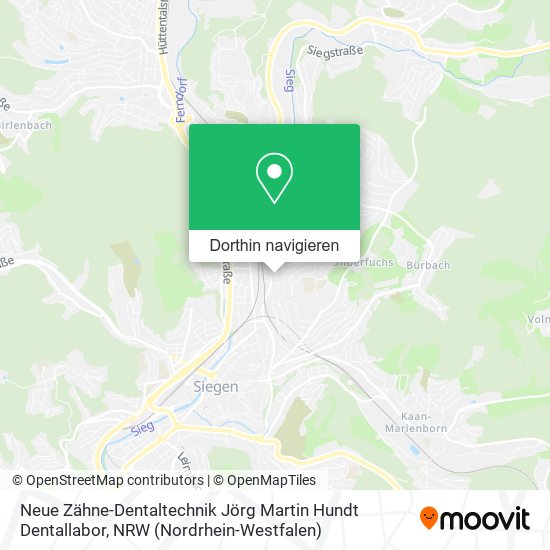 Neue Zähne-Dentaltechnik Jörg Martin Hundt Dentallabor Karte