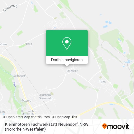 Kleinmotoren Fachwerkstatt Neuendorf Karte