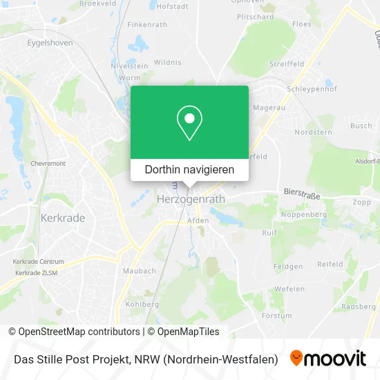 Das Stille Post Projekt Karte