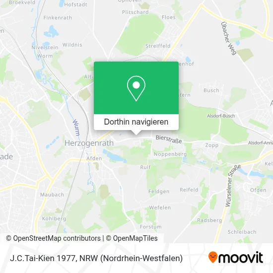 J.C.Tai-Kien 1977 Karte