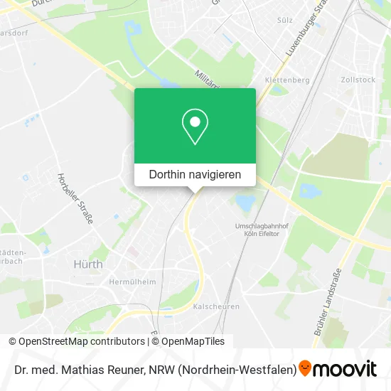 Dr. med. Mathias Reuner Karte