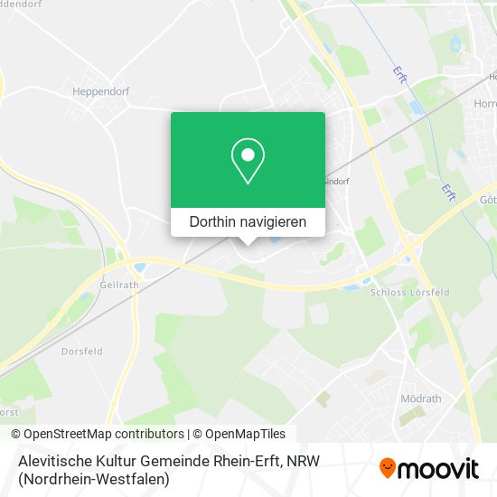Alevitische Kultur Gemeinde Rhein-Erft Karte