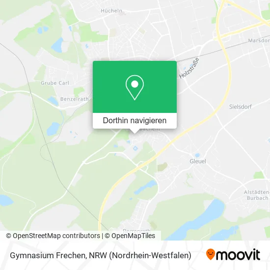 Gymnasium Frechen Karte