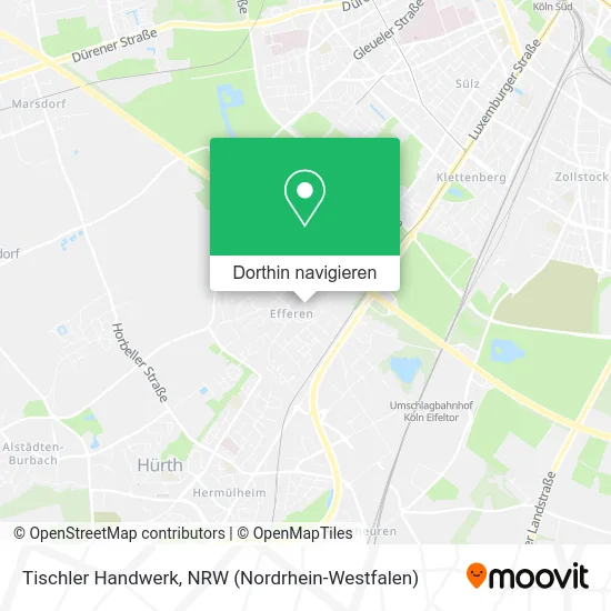 Tischler Handwerk Karte