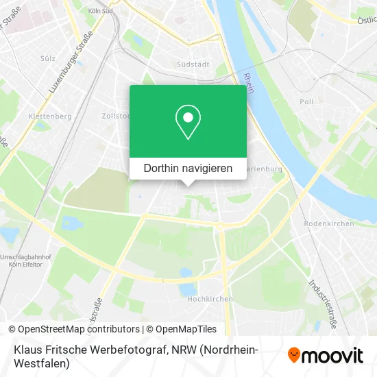 Klaus Fritsche Werbefotograf Karte