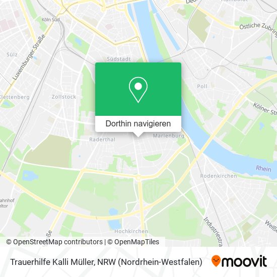 Trauerhilfe Kalli Müller Karte