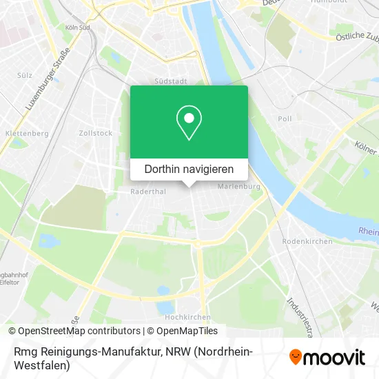 Rmg Reinigungs-Manufaktur Karte