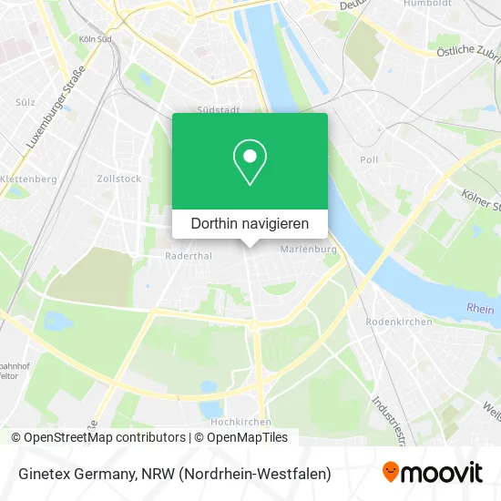 Ginetex Germany Karte