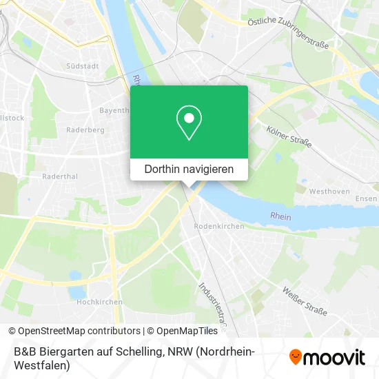 B&B Biergarten auf Schelling Karte