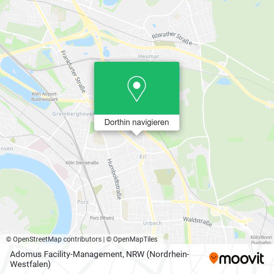 Adomus Facility-Management Karte