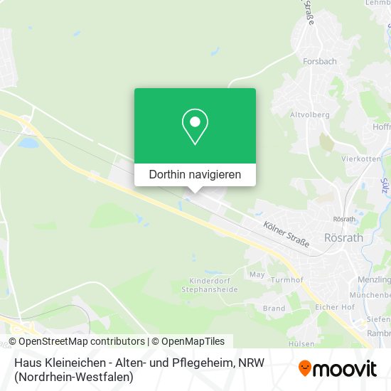 Haus Kleineichen - Alten- und Pflegeheim Karte